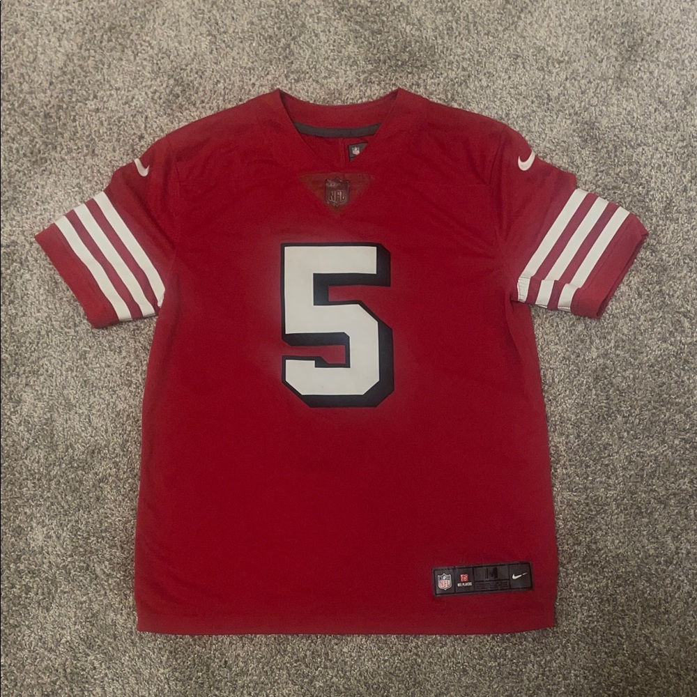 Nike Red Jersey with Number 5